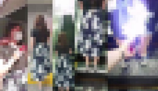 逆さの決定的瞬間！（124)お姉さんたち