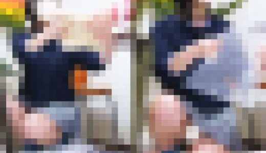 バレちゃった！　クールな目つきのお姉さまが見せたとびきりの笑顔