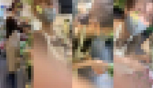 【店員個撮⑲】2日の粘撮!!ついに乳首を晒した、天使のような「花屋の胸ゆる店員さん」