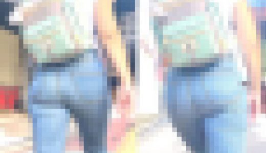 日本人よこれが世界基準の爆尻だ！完璧な形とサイズの爆裂ヒップで日本男性をKO！ 下品なスキニーデニム 外人奥様 編