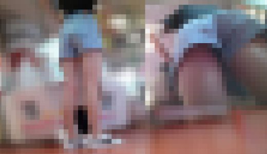 【若い娘の生脚】ミニスカ（短パン）女子の脚を至近距離で眺める動画2