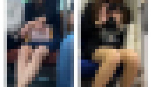 【再販】31分の脚フェチ587  電車内で真上・対面のマルチアングルで接写！8名の美人お姉さんのエロ過ぎるパンスト美脚