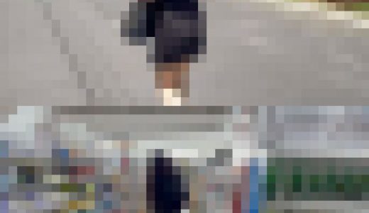 韓国アイドル風の激ミニワンピをストーカーしたら予想以上に見え見えだった件