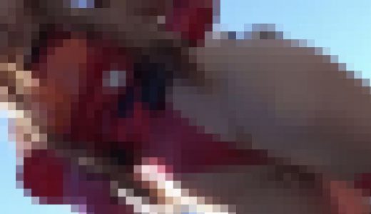 【再販】胸の布面積小さめ、食い込みで可愛いお尻が丸見え、島風コスでローアングルの3人の様子