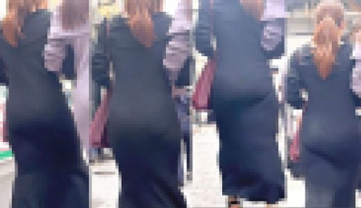 超Ｓクラスのダブル巨尻が降臨！自慢のデカケツとパンティ見せつけ＋ケツ肉を豪快にバウンドさせて徹底的に男を誘惑！ 下品なケツ比べ編
