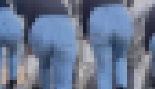 ワガママに発育した特盛メガ尻！肉感エロボディに肉厚なブリンとした爆尻とパンティラインで男を挑発！下品なスキニーデニム 小娘編