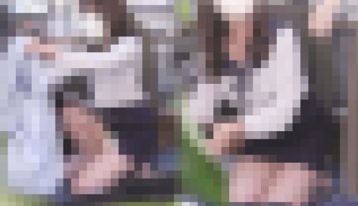 撮影バレ！愛嬌たっぷり新人バイトちゃん　桃色パンツにスジまでクッキリ・・・