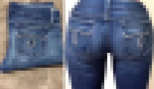 【FHD 動画】美モデル☆マウジーデニム尻??シコらせ射精させるためのジーンズ
