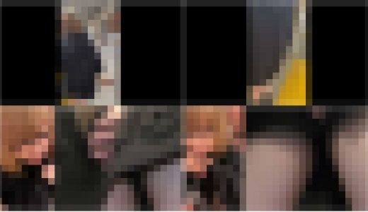 [不可抗力]パイパン剥き出しクリト●スを弄り倒す。色白金髪ギャルを車内奥へと引きずり込んで紐パン奪取のみほぼ全裸で堕ちて下車。