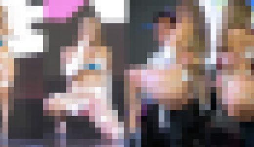食い込みがすごい！！あまりにもエロすぎるコスプレイヤー (ボンテージ風マイクロビキニ編）