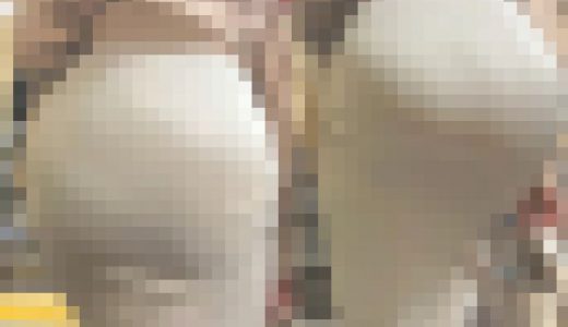 Wデカ尻を見上げて堪能！王道タイトスカートに自慢の巨尻をムニュらせて庶民を挑発! 『階段を登る』女 編