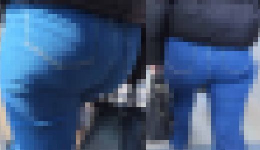 歩行記録0156「ぱつぱつジーンズで形の良いデカ尻を振るお姉さん」(3名)