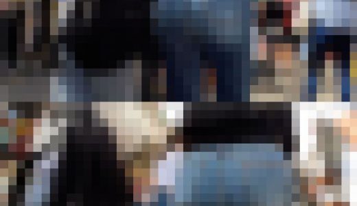 【デカ尻ジーンズ】アジア系デカ尻娘ちゃんのジーンズ着衣尻を粘着撮影。