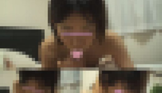 【再販】ショートカットちっぱい女の子のフェラチオ体験　どばどば精子発射