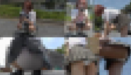 超ミニスカ パンチラ 夏美ちゃん　２本セット１