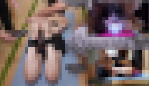 打つ咽エビ反りで背後のオジサン達の気配にビクビクしながら果て堕ちるお姉さん（完全オリジナル）