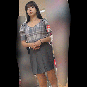 〔非コンプラ動画(78)〕アパレルスタッフ痴カン（ロングヘア、黒髪）