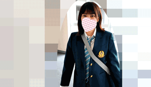 （全顔出）美人JKがモロハミまんパンツ履いてたりお尻もみもみ挑発してきた