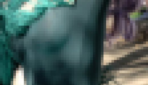 ドレスの生地が薄すぎてところどころ透けちゃうJDダンサーちゃん♪