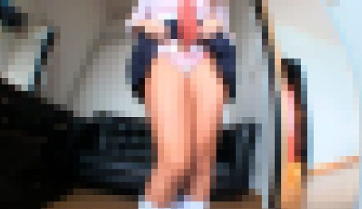 【再販】可愛いブレザー黒ギャルちゃんの見せつけパンチラ♪