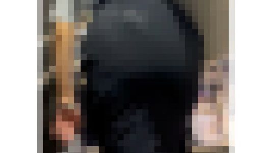 【425】タイトスカートがズリズリとズレるOLさん、構わず闊歩！