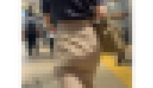 【427】カジュアル系タイトスカートOLさんの透け感に迫る！